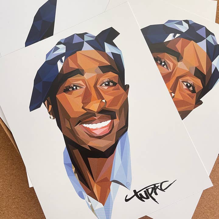 Limited Edition Geometric Illustrations for wholesale by Olivia Georgette Studios LLC