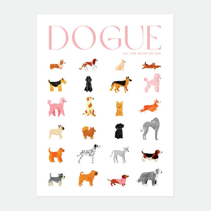 Dogue - Poster voor wholesale door ALL THE WAYS TO SAY - Europe