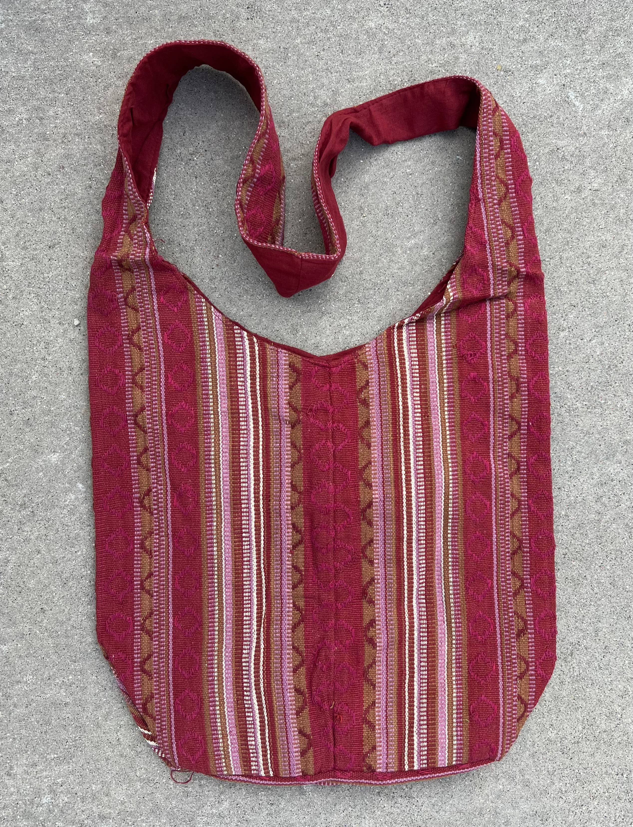 Lungta Imports - Wholesale Crossbody Bag - Women's - Handloom Hobo Bohemian Sling Crossbody Bag9