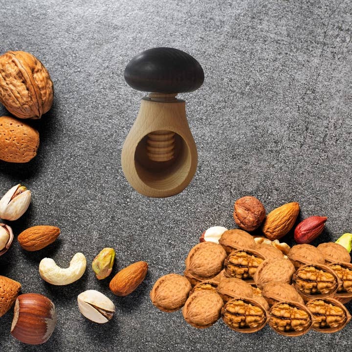 Fackelmann – wholesale Holiday nutcracker – Fackelmann Wood Edition Screw-On Wooden Nutcracker4