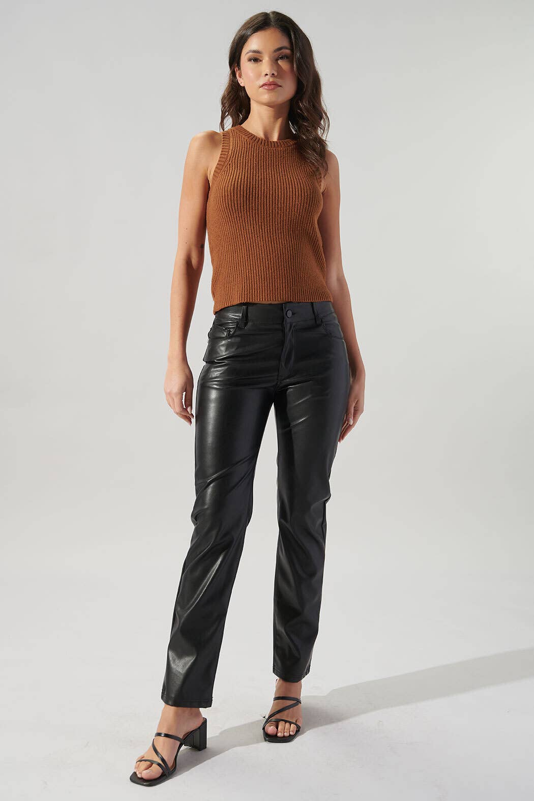 Sugarlips - Wholesale Tank Top - Women's - Charter Ribbed Knit Racer Sweater Tank3