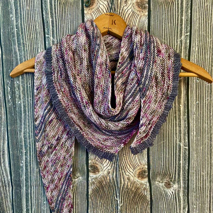 All Knit Up Designs - Wholesale Knitting/Crochet Supplies - Sock Set Shawlette Knitting Paper Pattern0