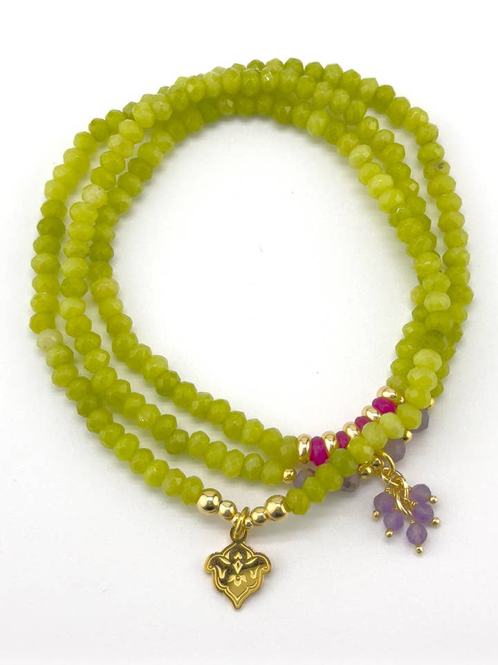 Triple Mala Lime Jade voor wholesale door samsara collection