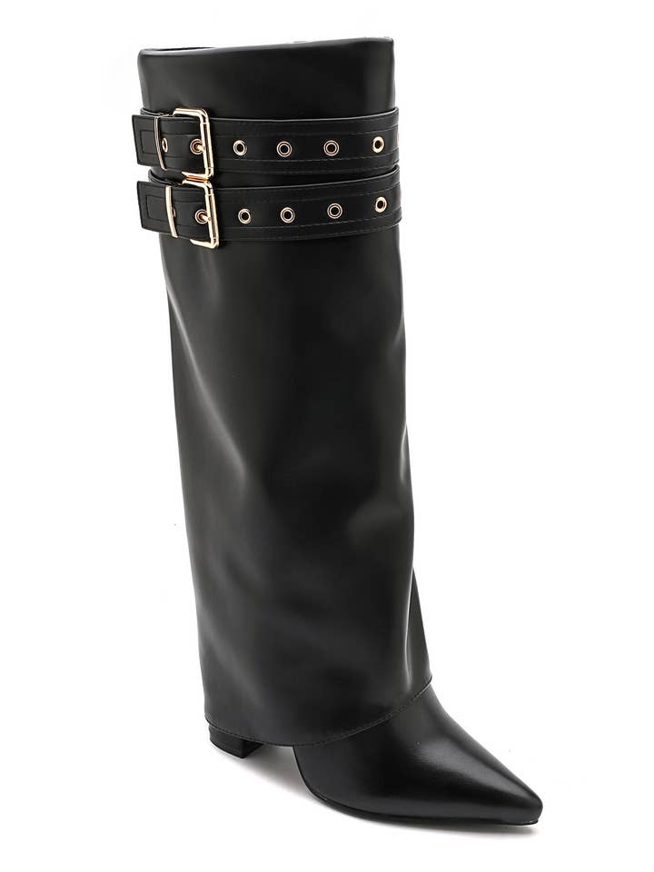 SWEET MAGIC MODA Y COMPLEMENTOS - Wholesale Boots - Women's - DOUBLE BUCKLE COWBOY BOOT1