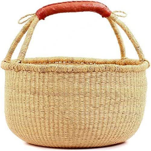 Gitzell FairTrade - Wholesale Basket - Market Basket Bolga Basket/, natural4