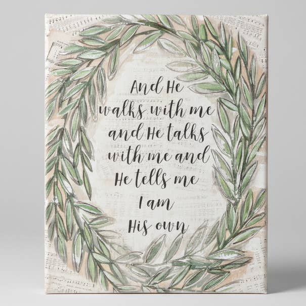 Décoration murale chrétienne, partition musicale, hymne, église, chant, pour la vente par Rustic Nester