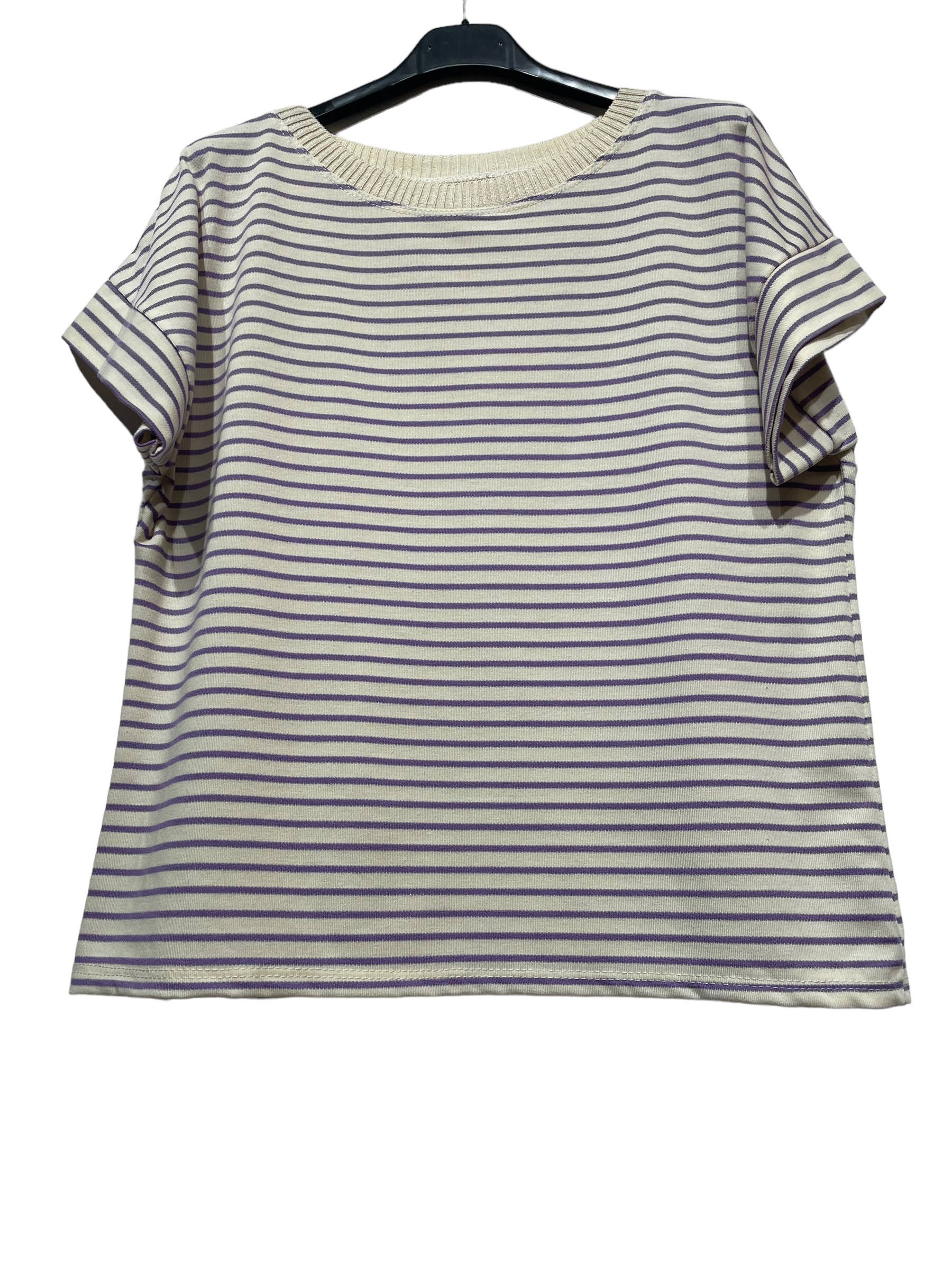 LINEN & COTTON HOUSE – Engroshandel T-shirt – til kvinder – 75042 MARINIERE2