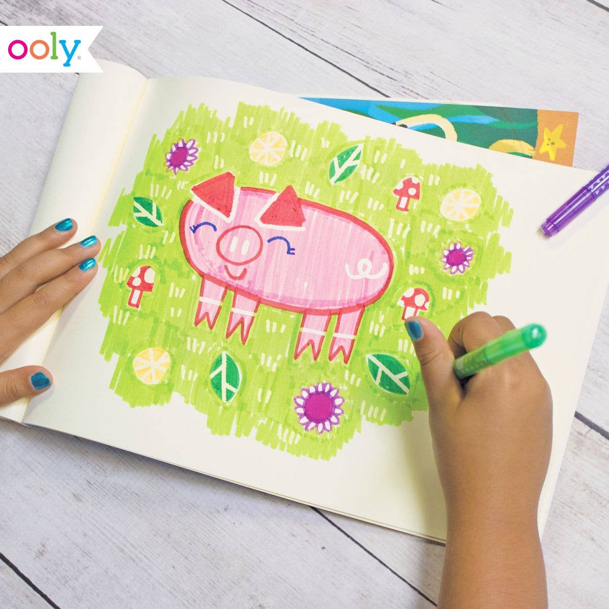 OOLY - Wholesale Markers - Kids & Baby - Make no Mistake!: Erasable Markers (Set of 12)4