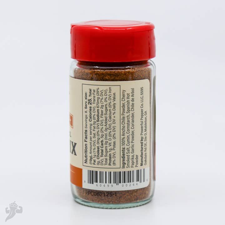 Powerful Pepper Co. LLC - Wholesale Dried Spice Mix - Taco Mix - Wtih Fire Roasted Chili De Arbol Peppers2