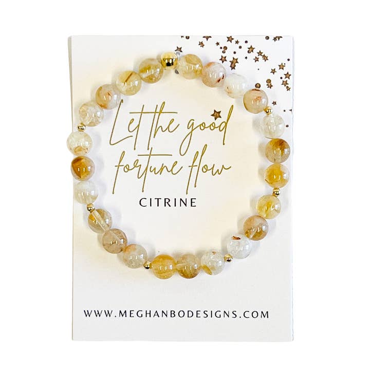 bracciale Luck Intention per la vendita all'ingrosso da parte di Meghan Bo Designs