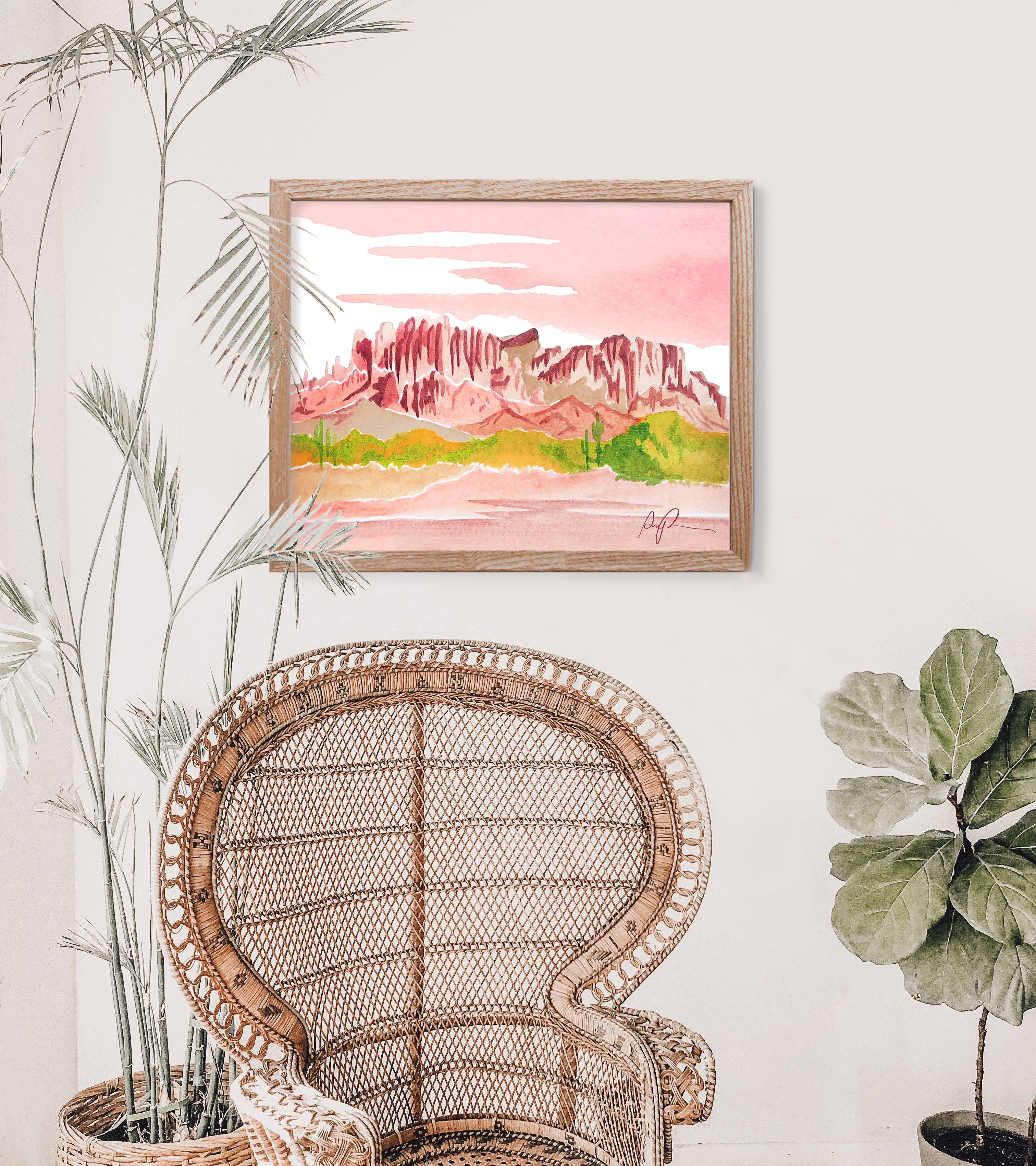 Paige Poppe Art - Wholesale Art Print - "Blushing Superstitions" Art Print2