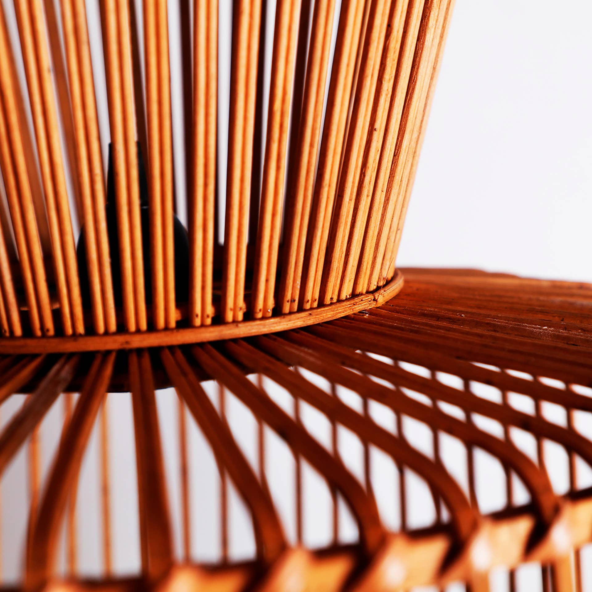 Kodu - Vente Lustre/Suspension - Lampe de plafond en bambou Arteaga, couleur naturelle2