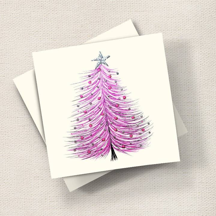 Sapin de Noël (Rose) pour la vente par English Graphics