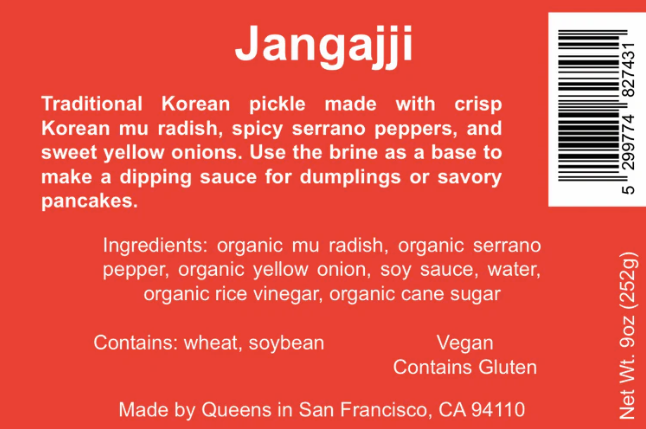 Queens - Wholesale Ingemaakte groenten - Queens Jangajji (Koel bij aankomst)2