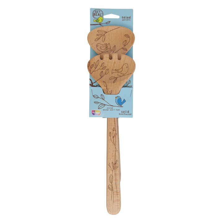 Nature Salad Set for wholesale by TALISMAN DESIGNS