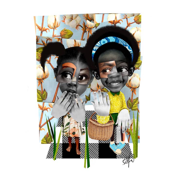 Secret's Garden Art Print for wholesale by Dafri Studios