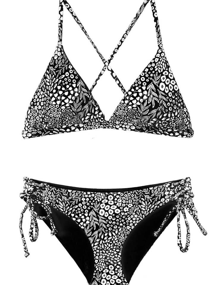 Chance Loves – Großhandel Bikini – Kinder – KORALLE | 2-teiliger Bikini | Mädchen 7-16 | Triangel-Top | Teenager