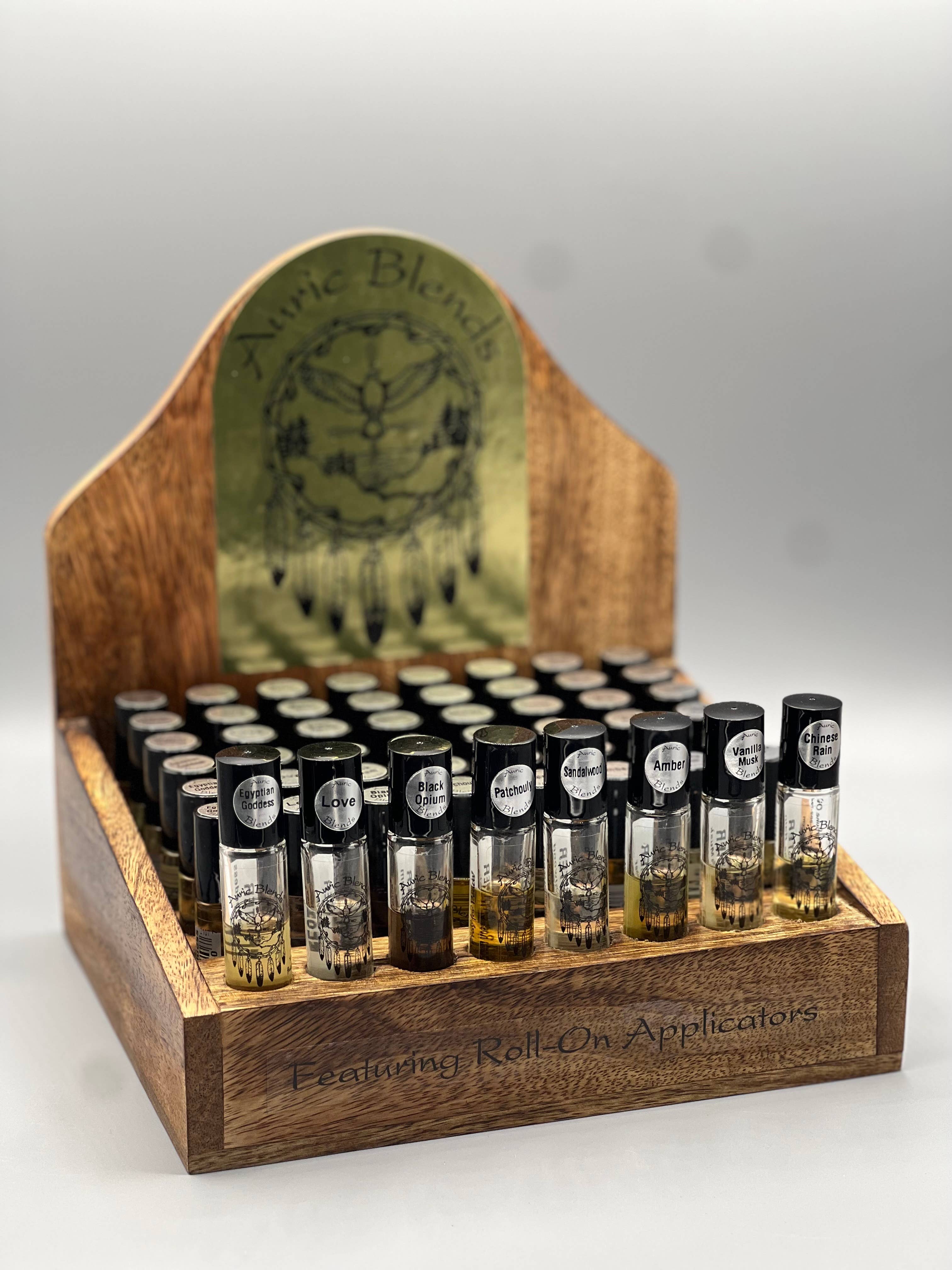 Auric Blends - Wholesale Retailer Display - Home & Living - Wooden Perfume Display