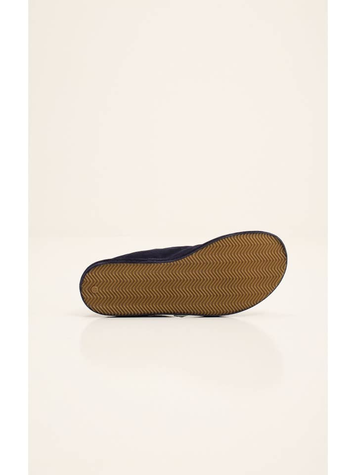 Suede Espadrilles with Italian Rubber Sole - Navy for wholesale on Faire2