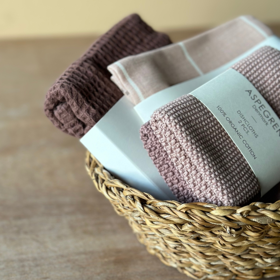 Aspegren Denmark - Vendita all'ingrosso Strofinacci - Strofinaccio - Quadrati - Latte1