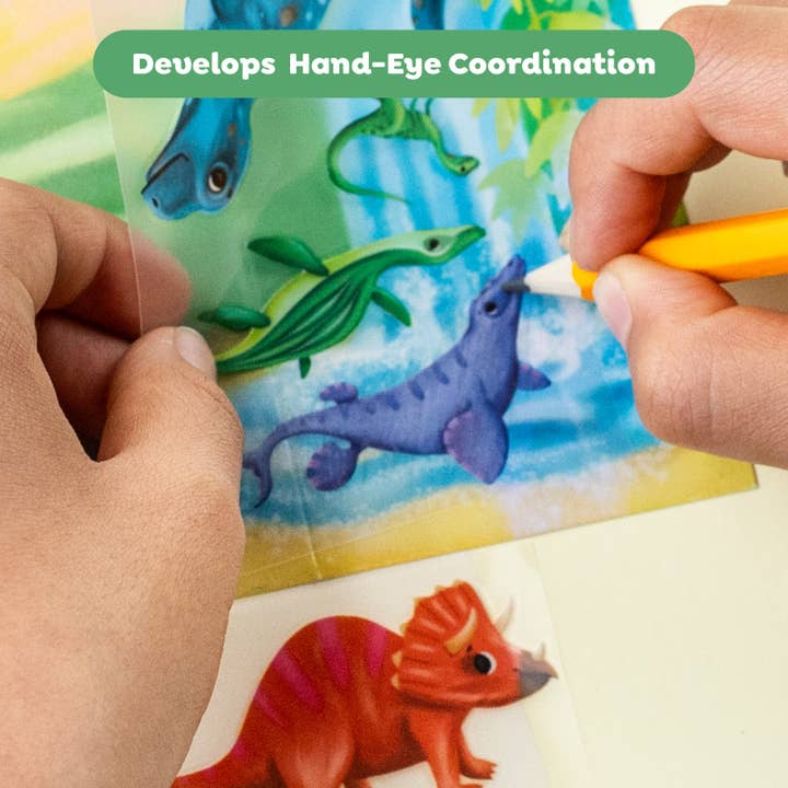 Tiger Tribe - Wholesale Toy Set - Kids - Mini Transfer Magic - Dinosaurs4