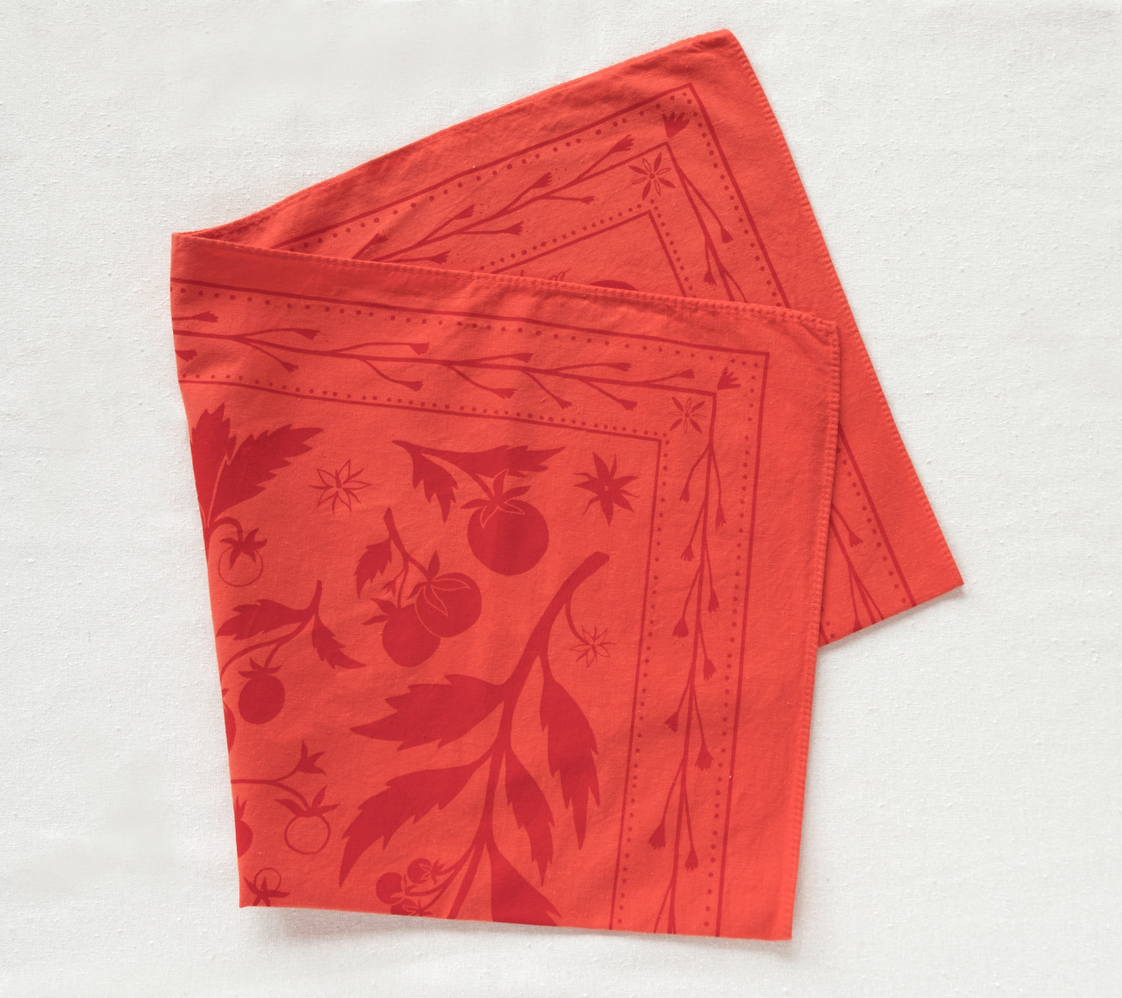 Elana Gabrielle - Wholesale Bandana - Women's - Tomato Bandana - Bestselling Cotton Tomato Illustration3
