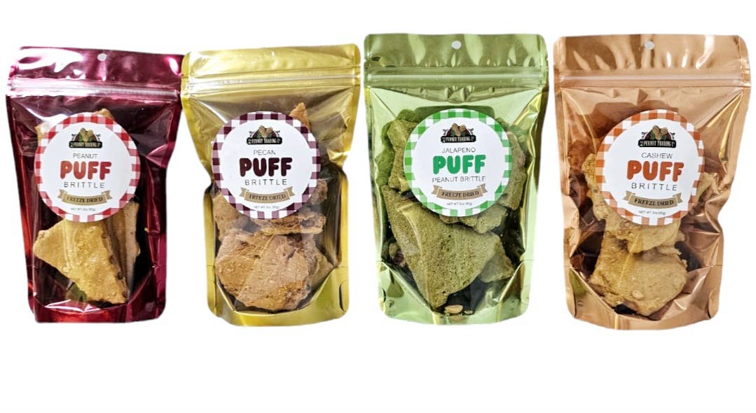 The Peanut Trading Company - Wholesale Brittle - Freeze Dried Puff Brittle - Peanut1