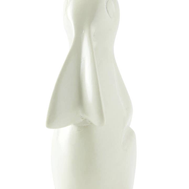 Swahili | AFRICAN MODERN - Wholesale Sculpture - Natural Soapstone Singing Bunny Rabbits3