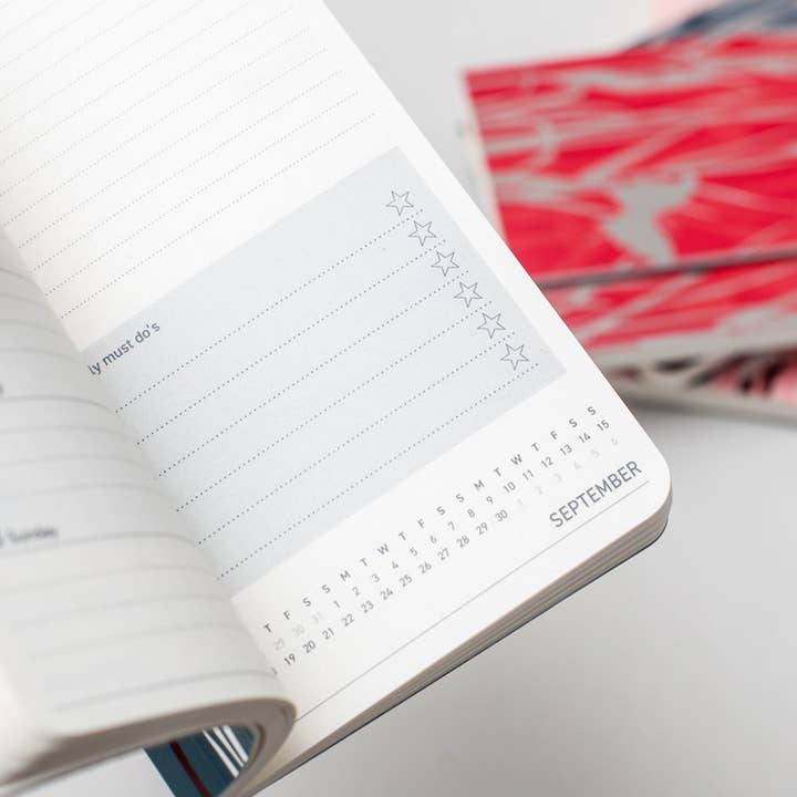 Tangible Stationery – wholesale Planner – Matilda Myres - 2026 Diary - Slim Weekly Notes6