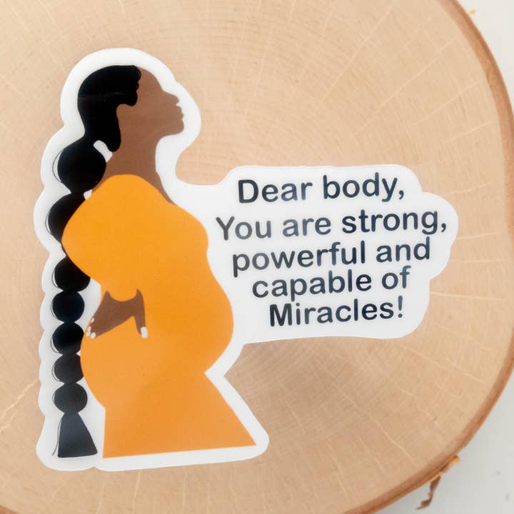 Svarta kvinnoklistermärken för BLM och svartägda gåvor för wholesale av Syera Love & Co.