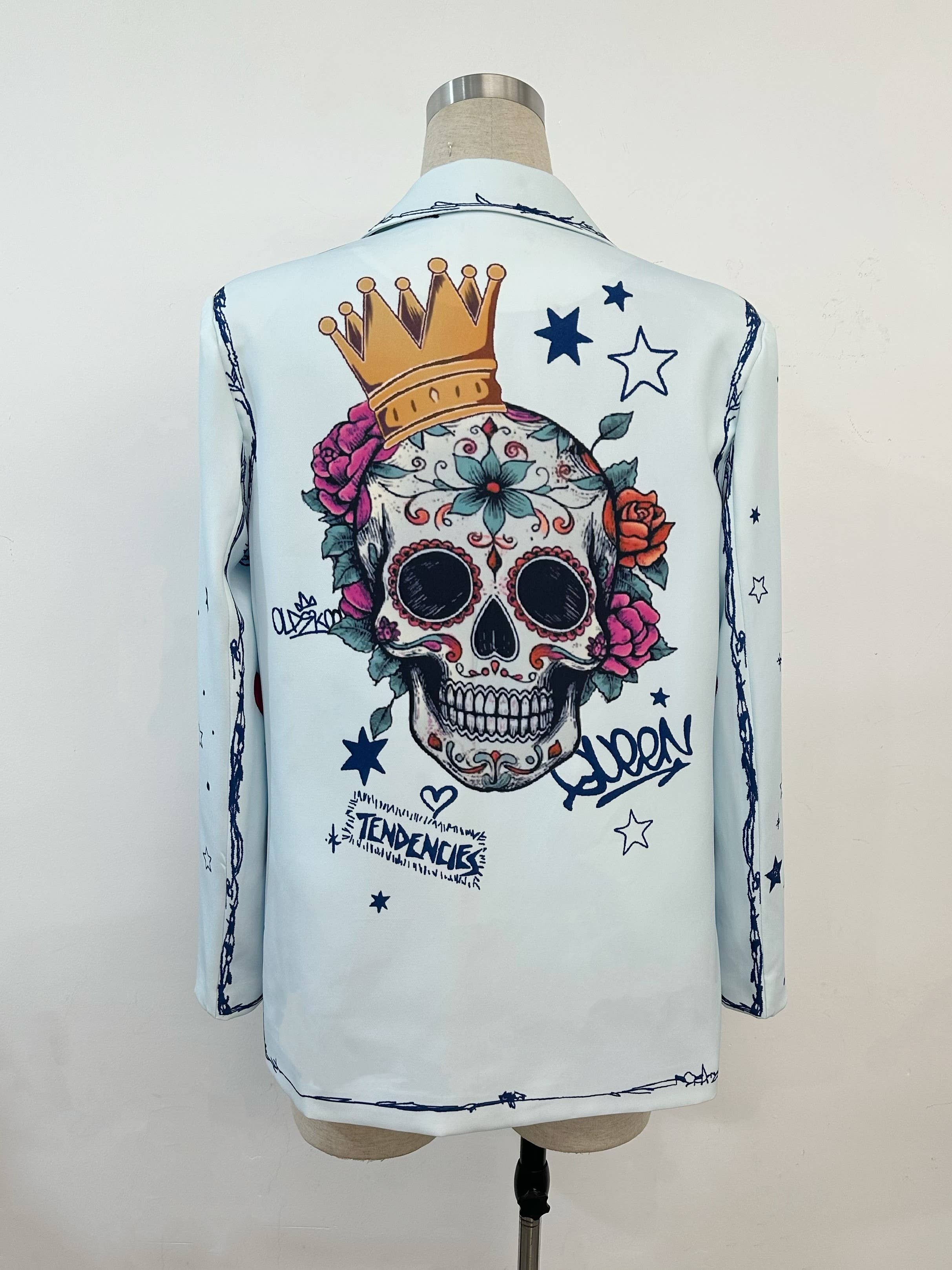 aikha - Vente Blazer – femme - Blazer à impréme (08-5767)8