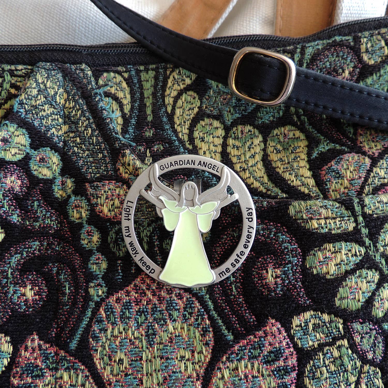 Abbey + CA Gift - Vente Breloque décorative pour voiture – unisexe - Clip de visière qui brille5