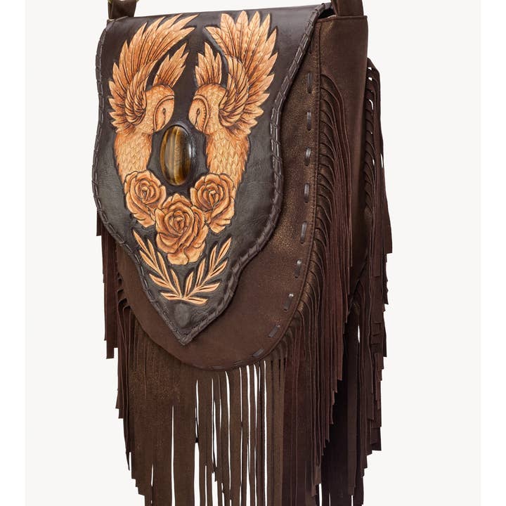 Benny Owl Rose Bag Metallic Brown/Gold for wholesale on Faire4