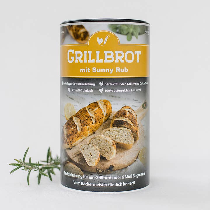 Miscela per pane BBQ Sunny Rub per la vendita all'ingrosso da parte di Bake Affair GmbH