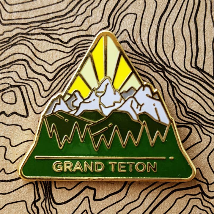 Grand Teton National Park Pin for wholesale by EXP Gained