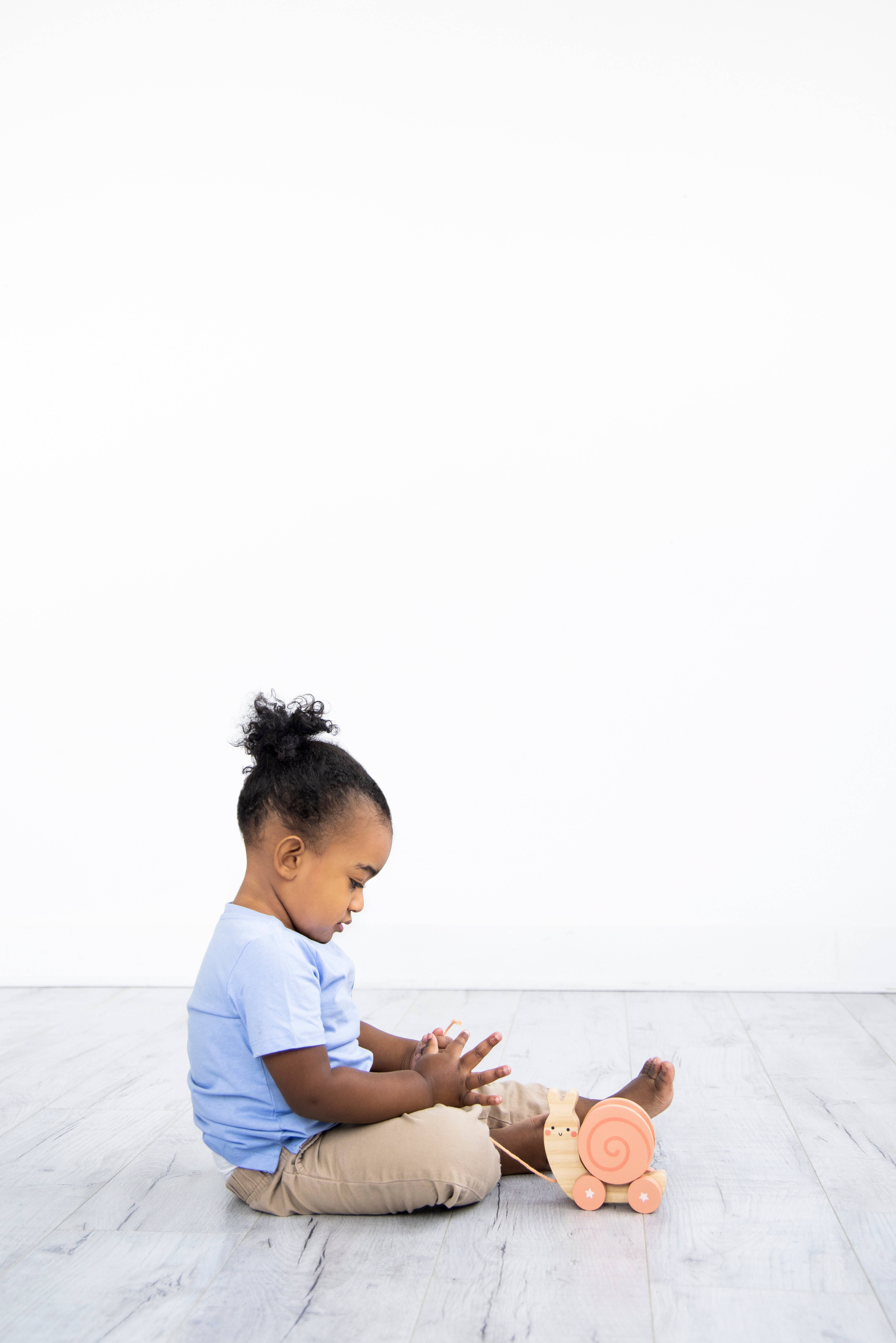 Pearhead - Wholesale Wood Toy - Kids - Snail Wooden Pull Toy, Rattle Shell, Baby or Toddler Toy8