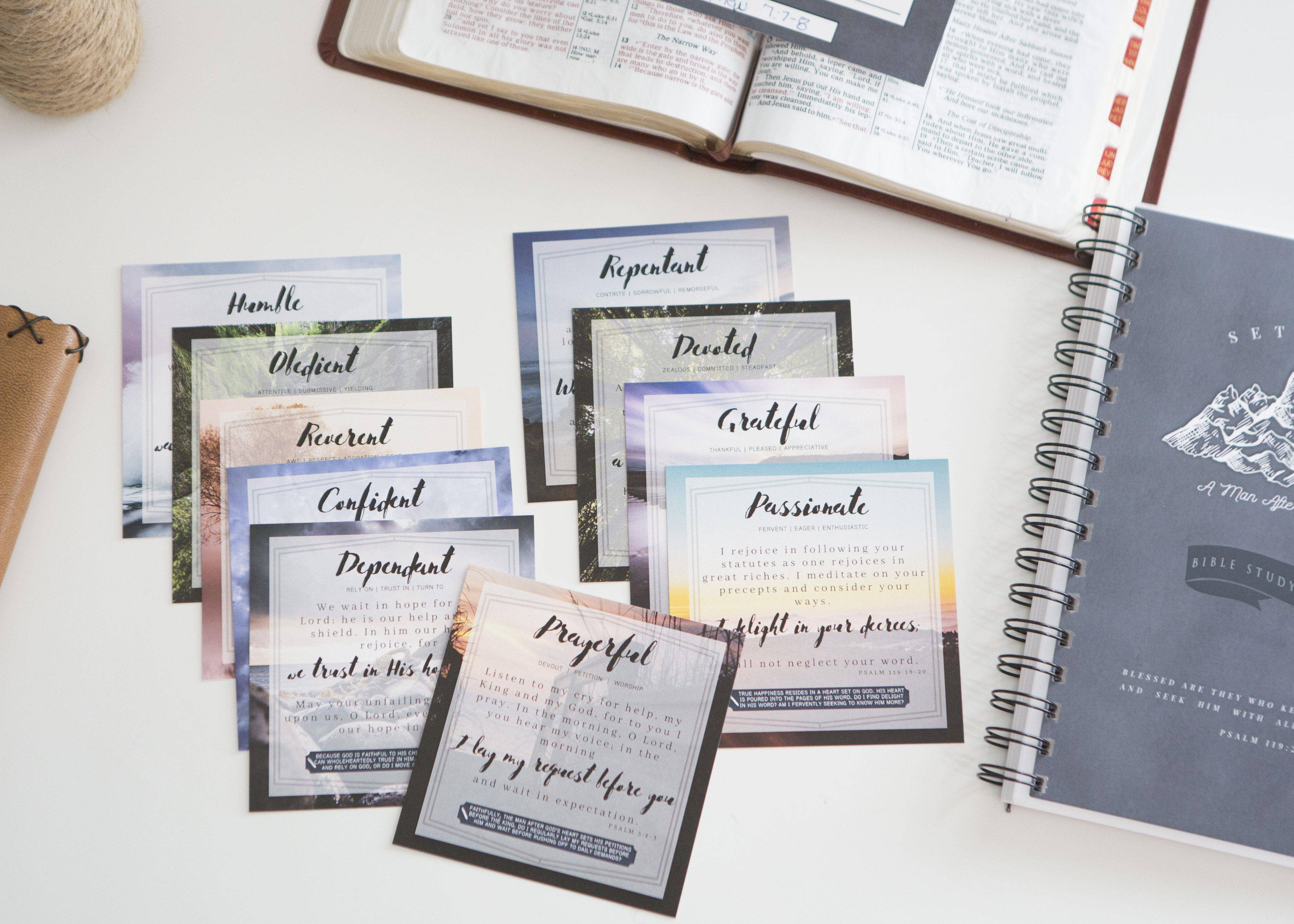 Chosen & Cherished - Wholesale Religious Card - Scripture Cards for Men | Mens Verse Cards1