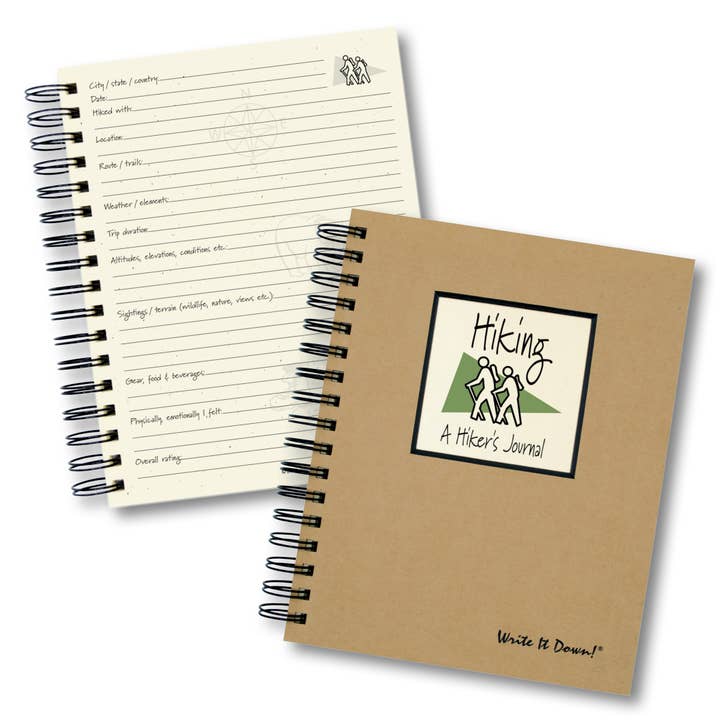 Hiking Journal (Kraft) for wholesale by Journals Unlimited