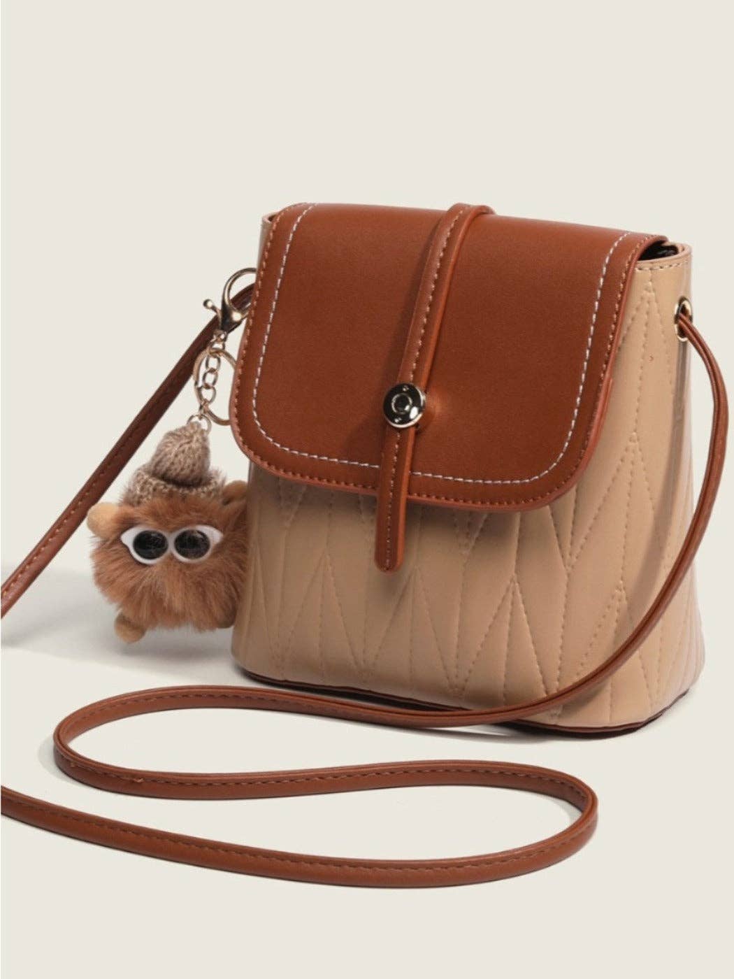 Funkyrel® Atzbranding Limited - Vente Sac à bandoulière – femme - Cosbai - Sac bandoulière simple à blocs de couleur – Ludique & Pratique3