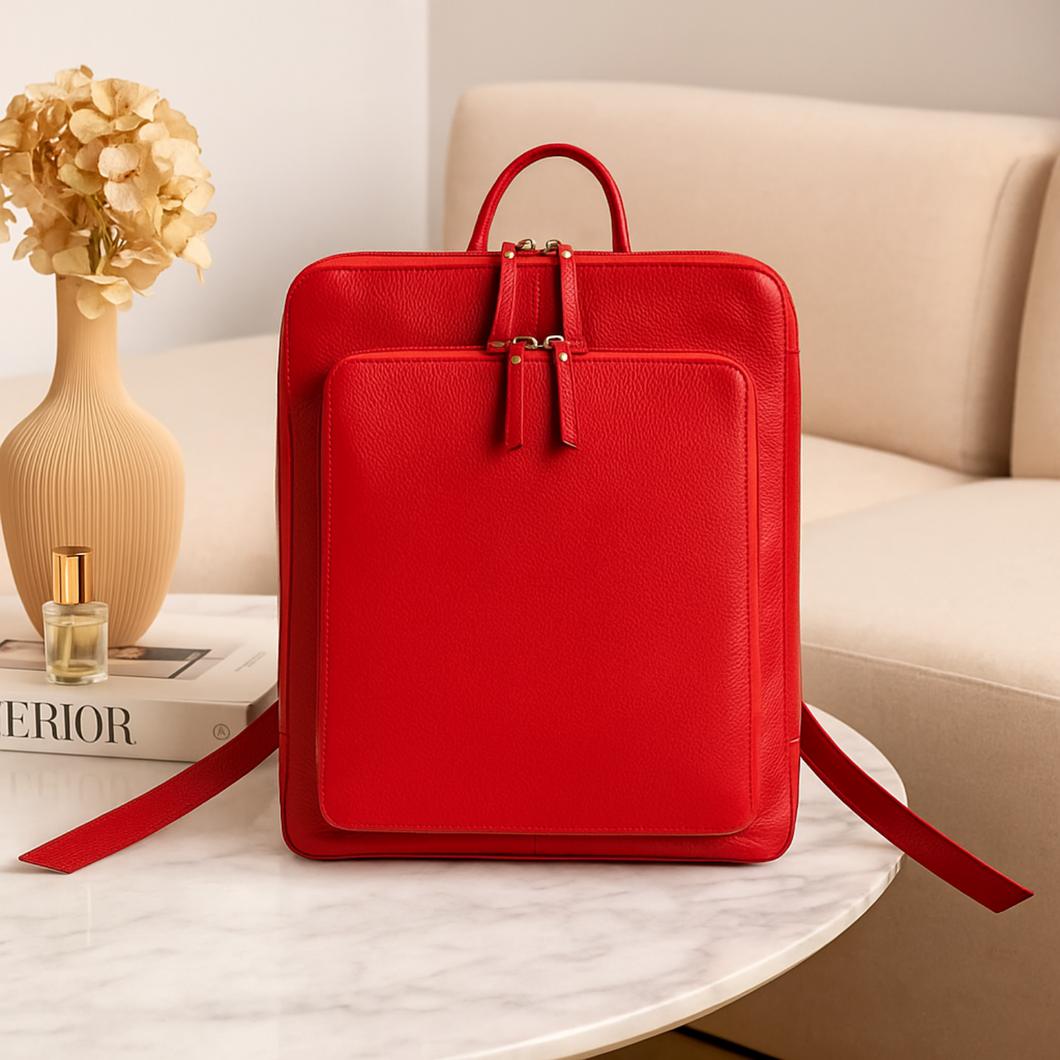 Hides – wholesale Ryggsäck - Unisex – Klassisk damläderryggsäck14