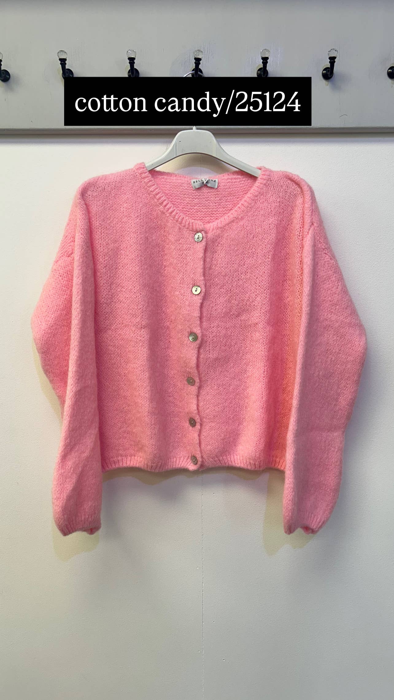 Terminal 1 Clothing – wholesale Kofta - Dam – Cardigan i mohairblandning med knappar fram14