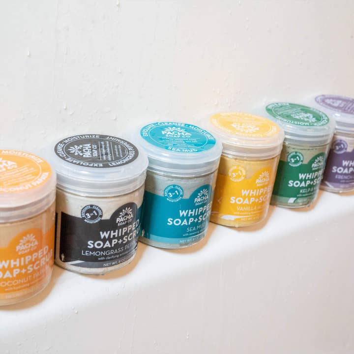 Pacha Soap Co. - Wholesale Whipped Soap - Pacha Vanilla Almond Whipped Soap