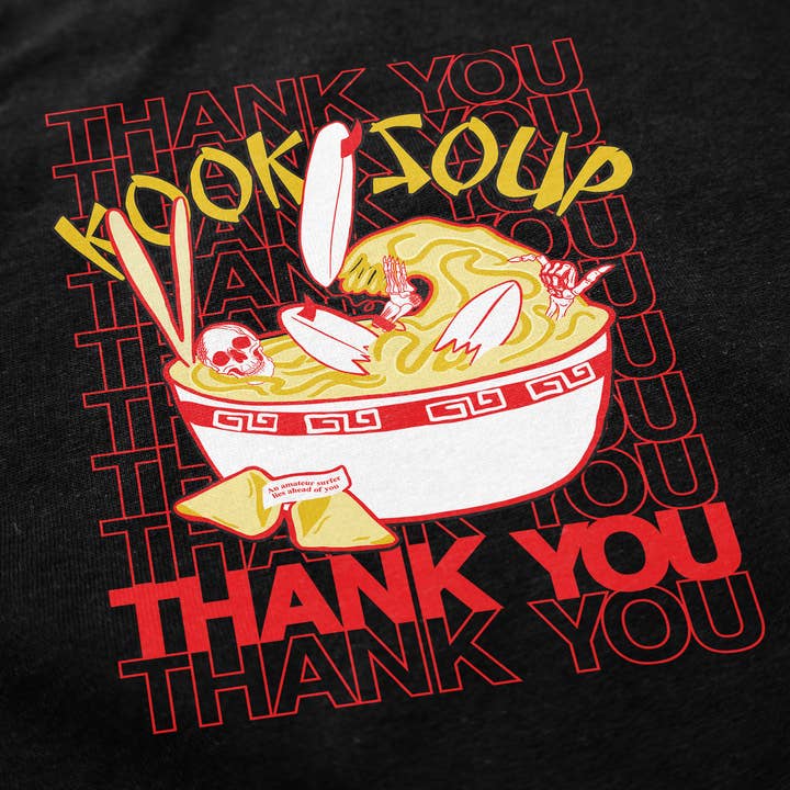 Kookslams - Wholesale Screen Printed T-Shirt - Unisex - Kook Soup T Shirt7