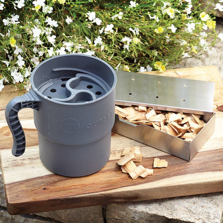 Fox Run Brands - Wholesale Grillgereedschap voor buiten - Outset Wood Chip Soaker, 48 ons1