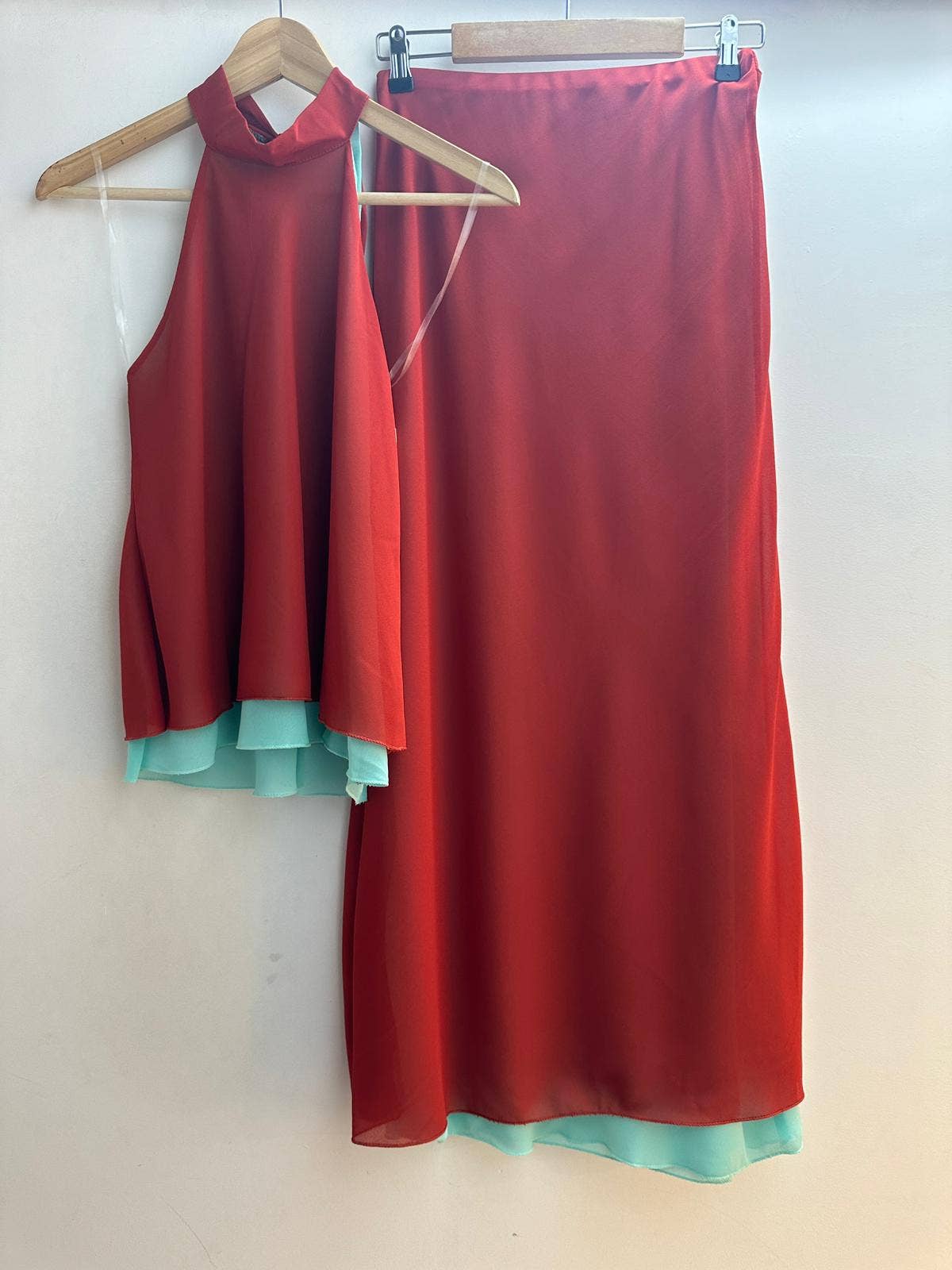 LORIANE - Vente Ensemble haut et jupe - Femme - 6662  ensemble top + jupe longue taille unique 6