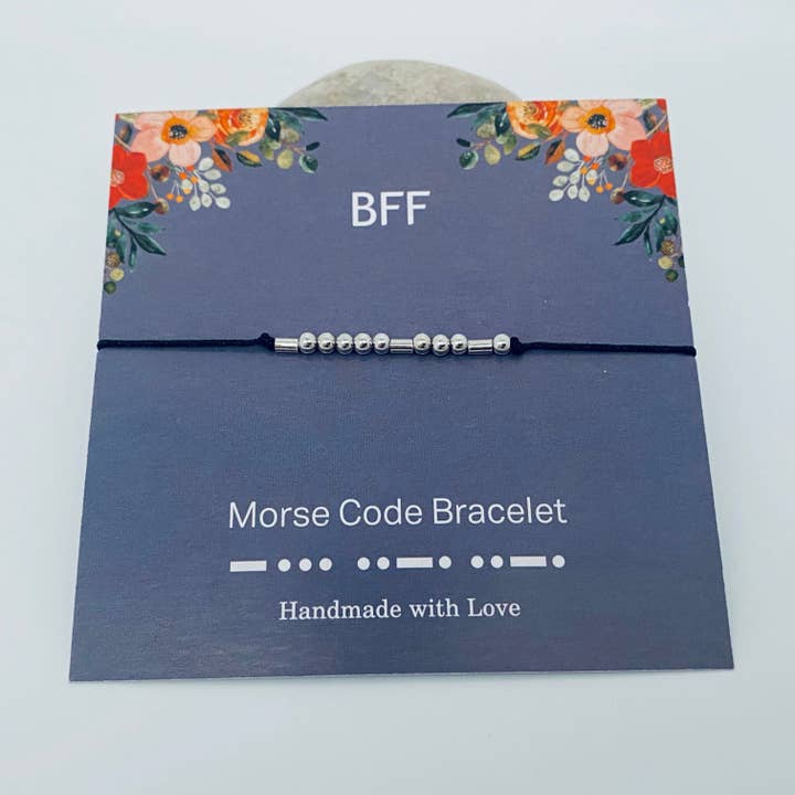 Mio Queena - Wholesale Beaded Bracelet - Fuck Off Morse Code Bracelets