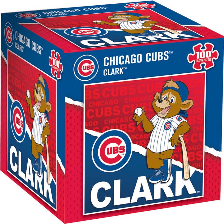 Chicago Cubs - MLB Mascot 100 Piece Jigsaw Puzzle for wholesale by Masterpieces Puzzles
