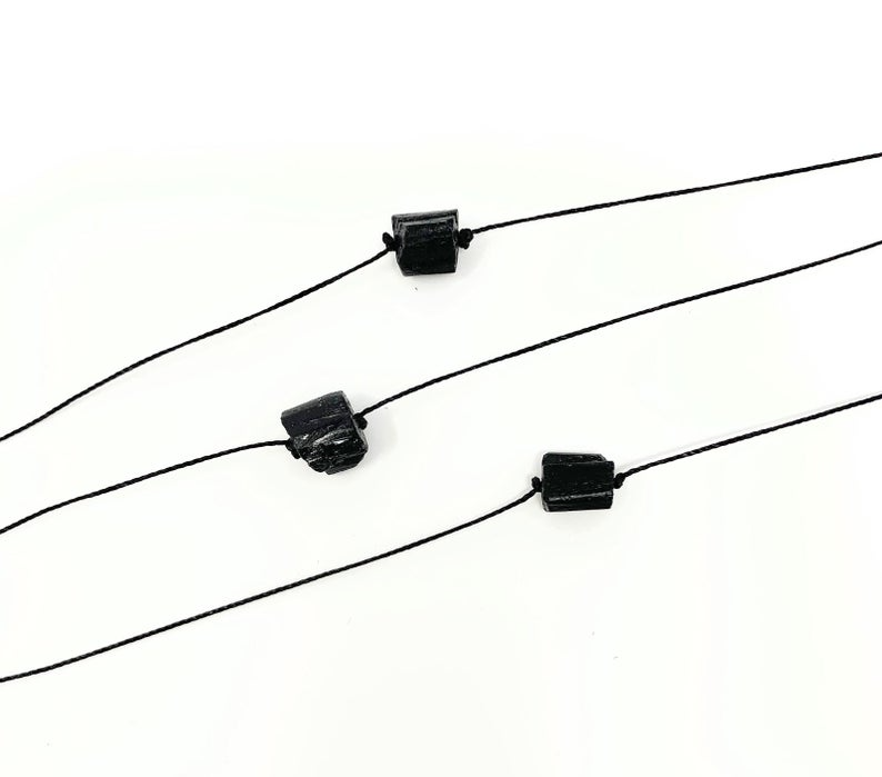 Merelani Designs - Wholesale Pendant/Charm Necklace - Raw Black Tourmaline Necklace5