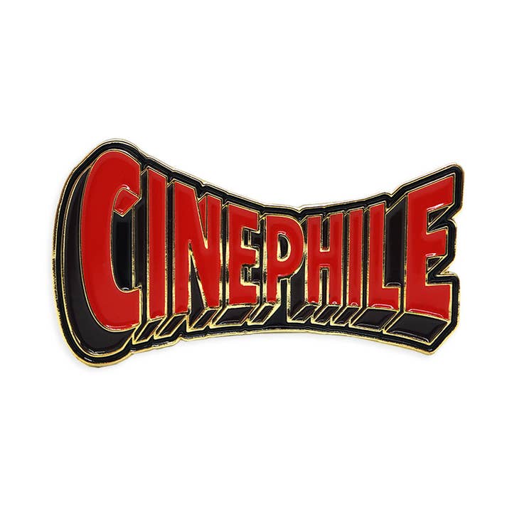 Cinephile Emaille-Pin für den Großhandel von Film Pin Society