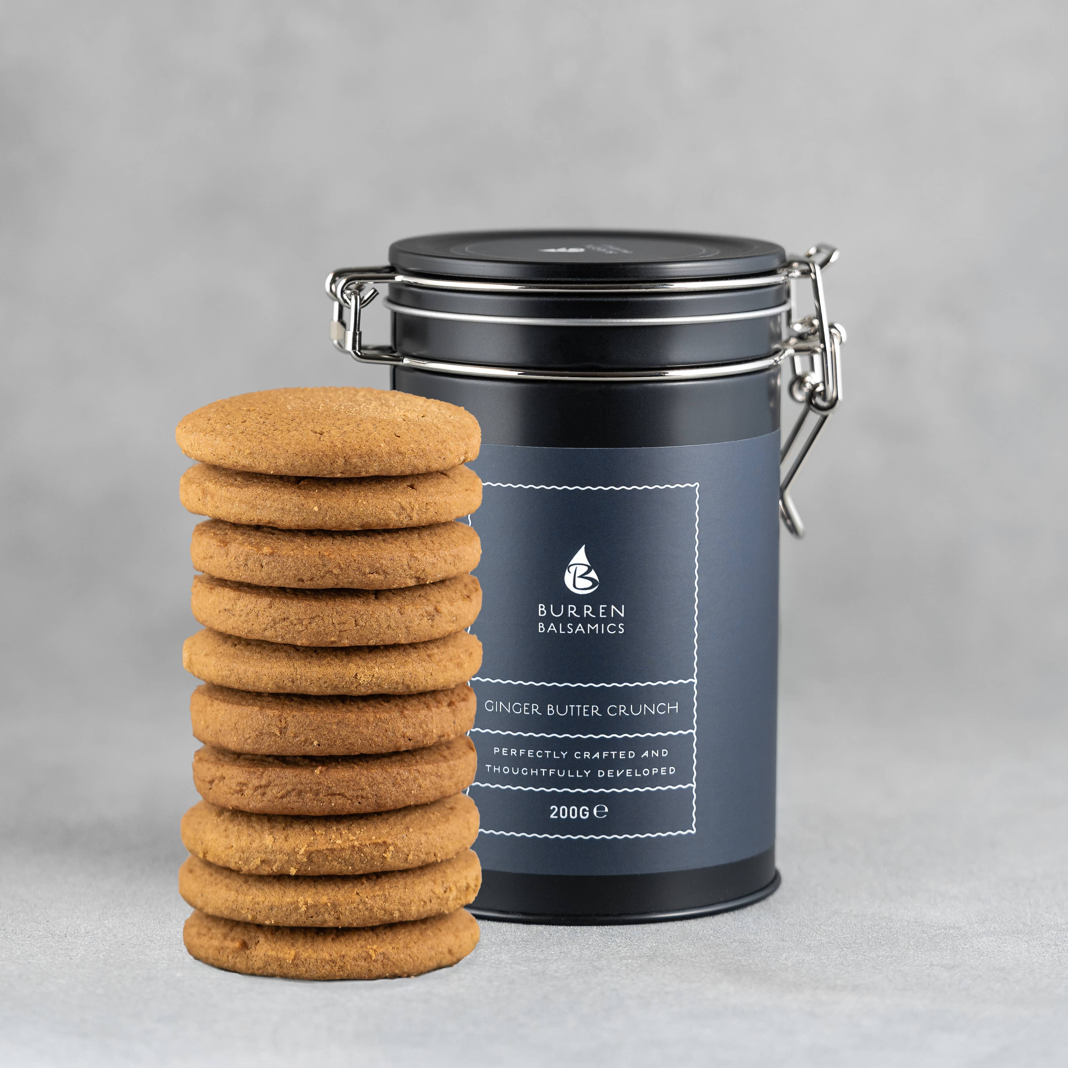 Burren Balsamics – Engroshandel Cookie – Ingefær Smør Crunch kiks1